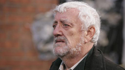 Bernard Cribbins crying - a sure sign that everything is utterly fucked