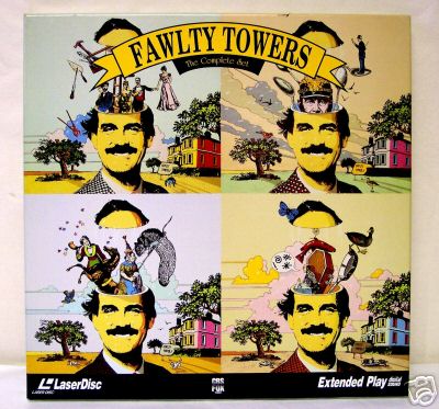 Fawlty Towers American laserdisc art